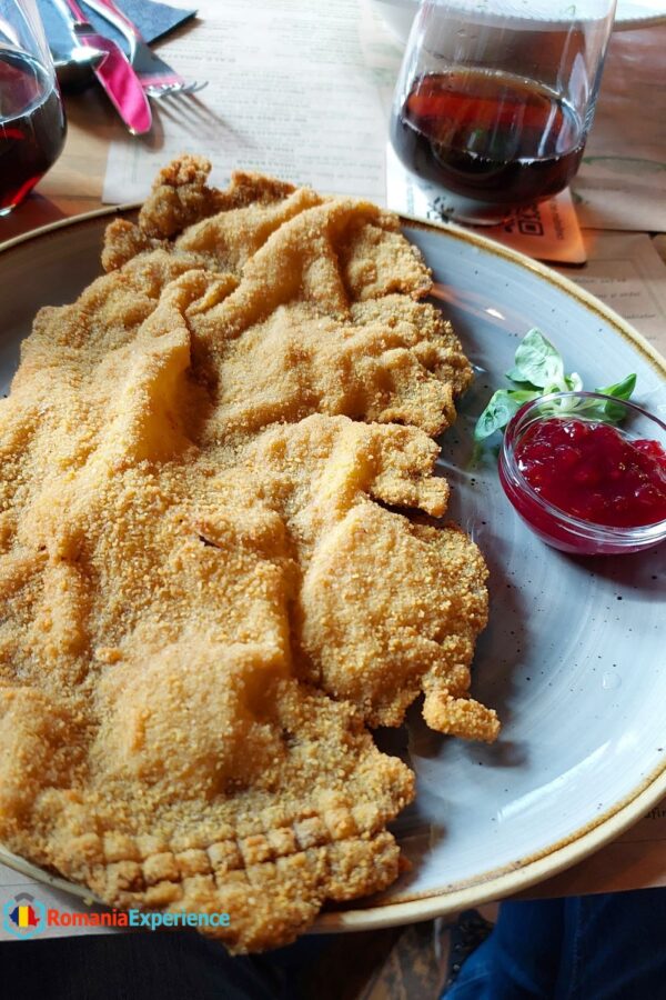 Schnitzel at Bruma Gastrobar