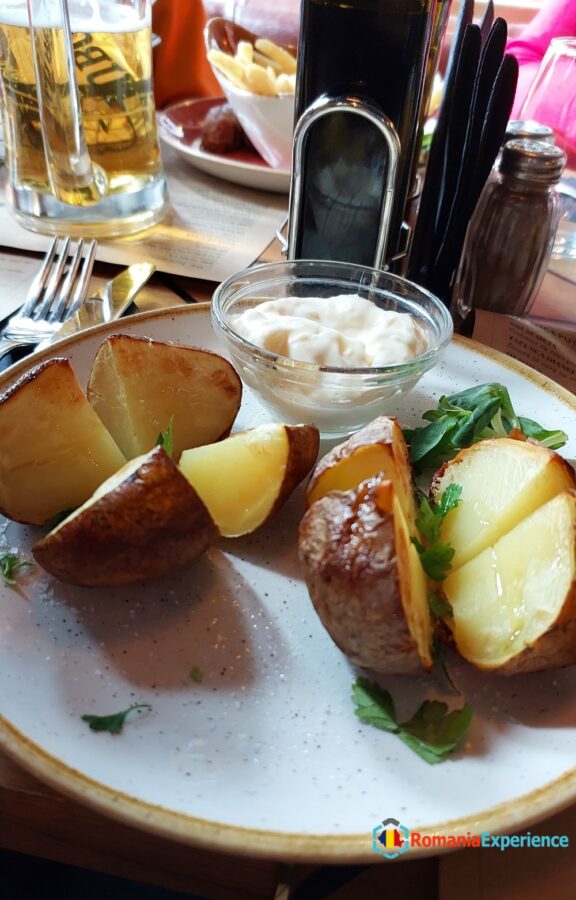 baked potatoes at Bruma Gastrobar