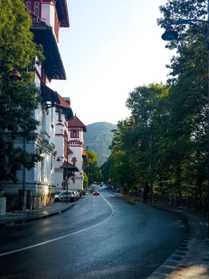 walking in Sinaia