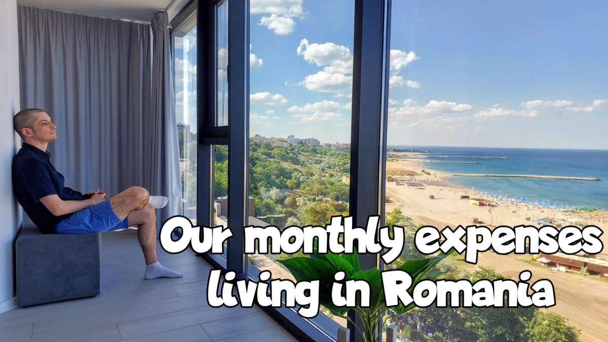 monthly expenses living in Romania