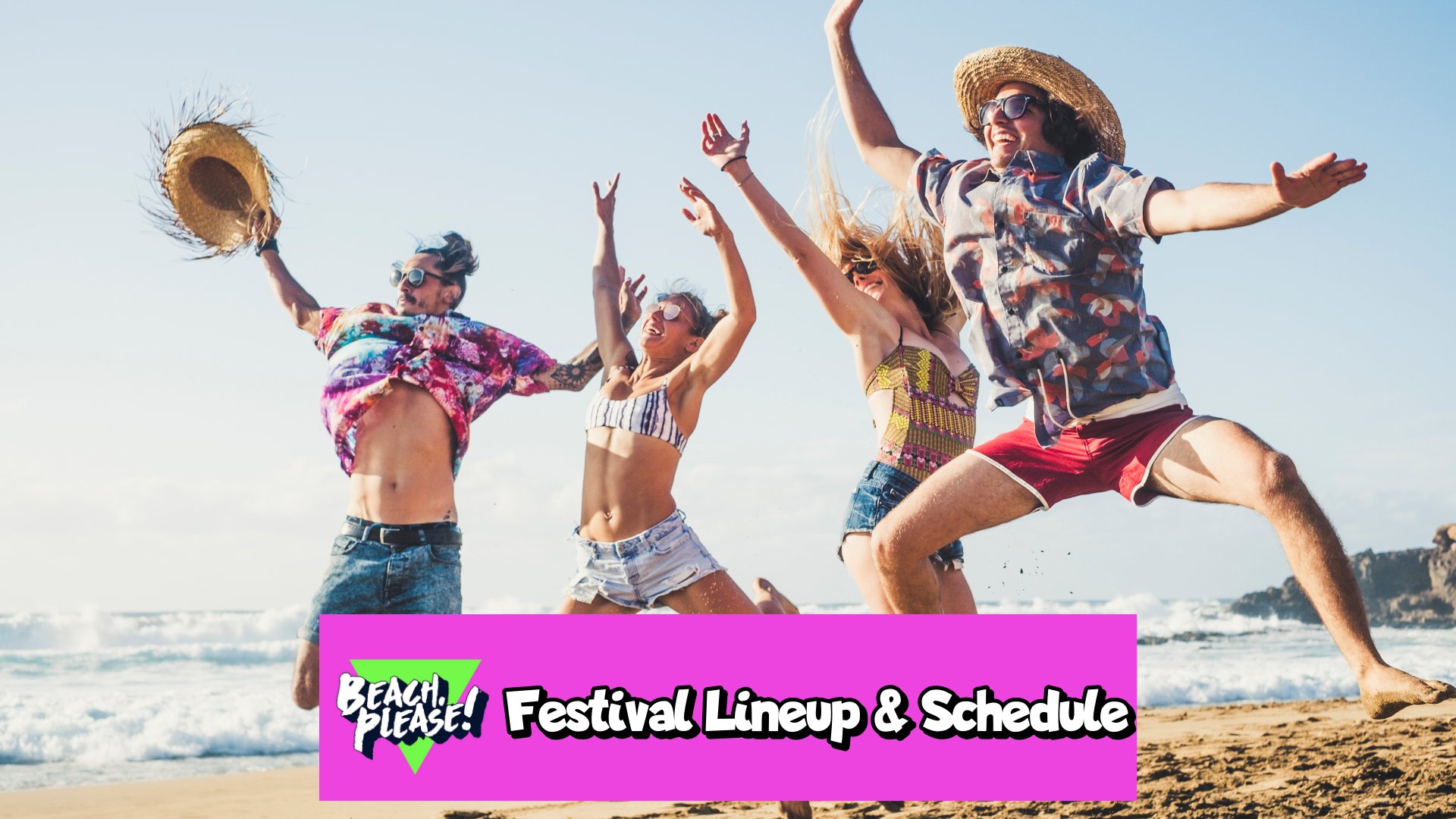 Beach Please Festival Lineup and Schedule Featured image