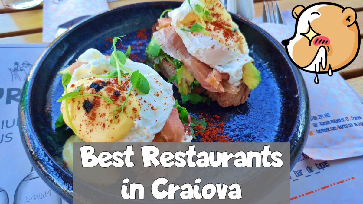 Spanish tapas on a plate in Craiova