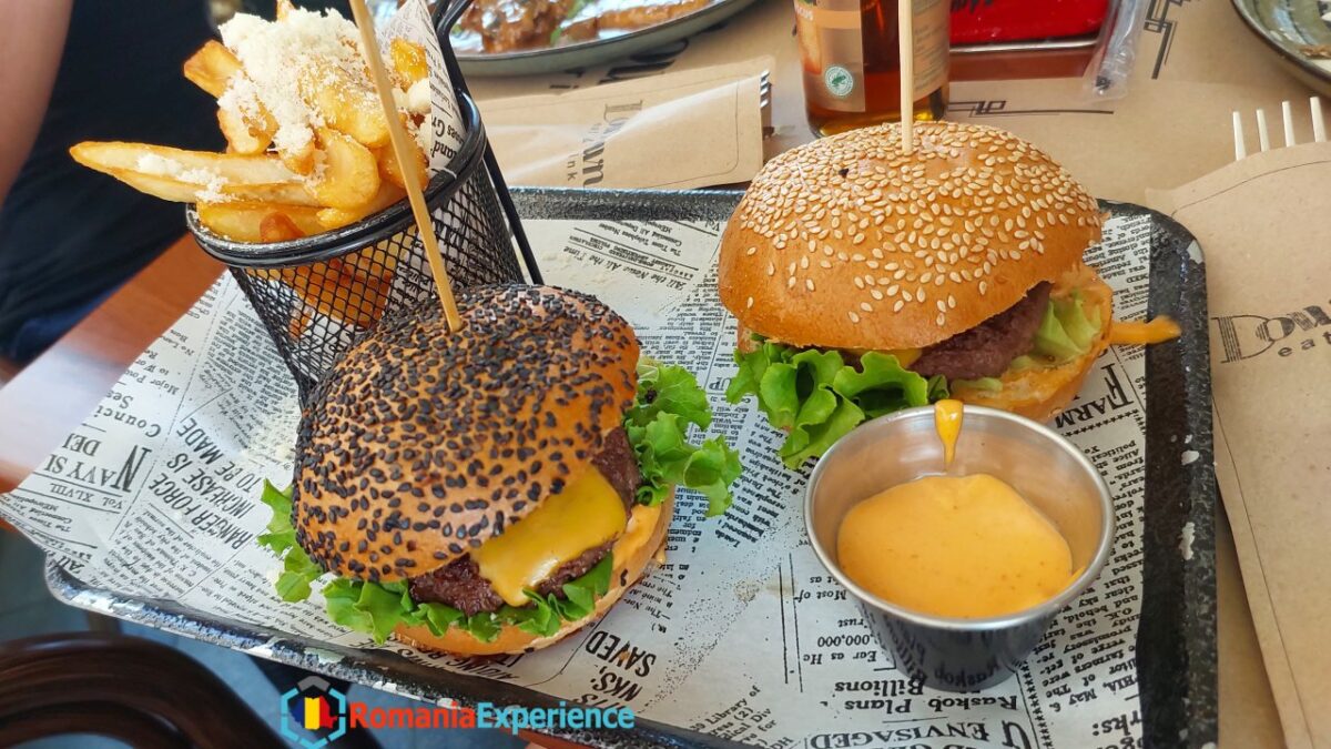 Burgers menu at Downtown - Contemporary Bar & Food restaurant in Craiova