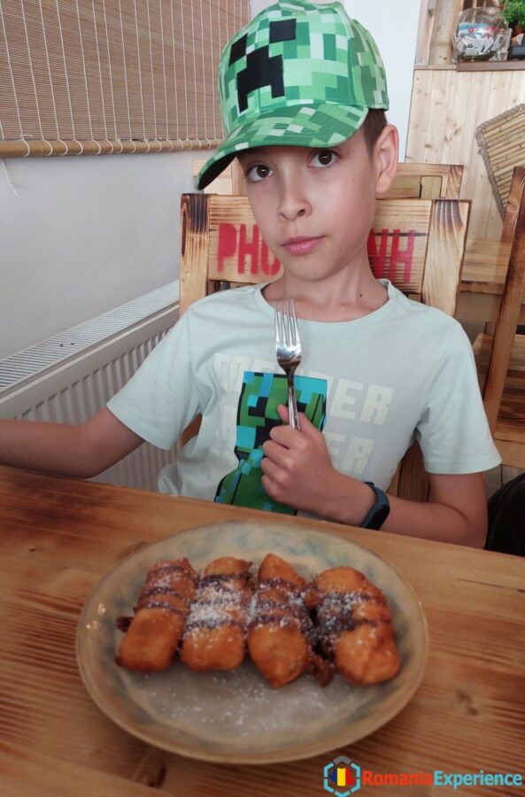 Fried bananas at Pho chanh