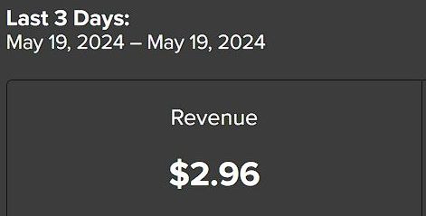May 19 Revenue