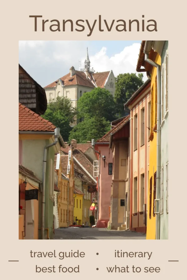 Transylvania Guide Pinterest Pin