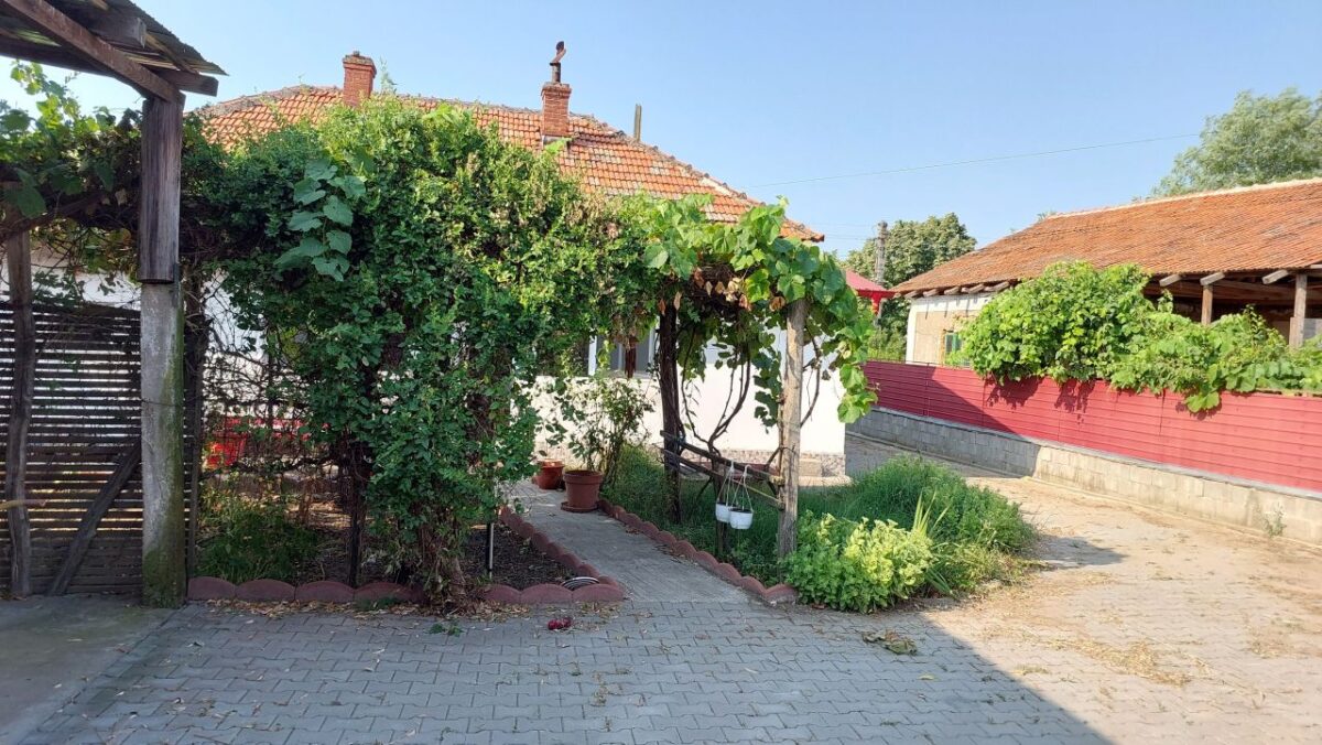 view of our village house