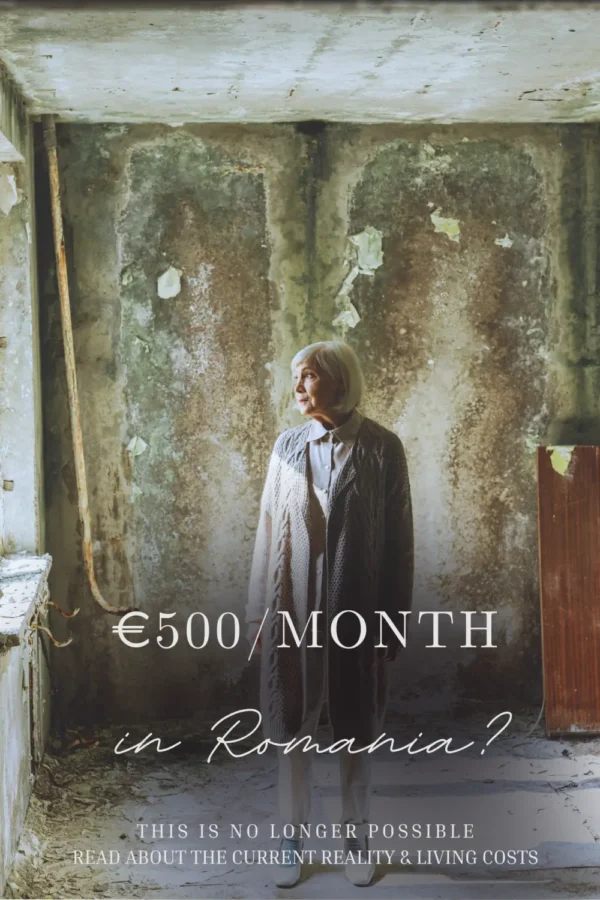 living in Romania on 500 a month