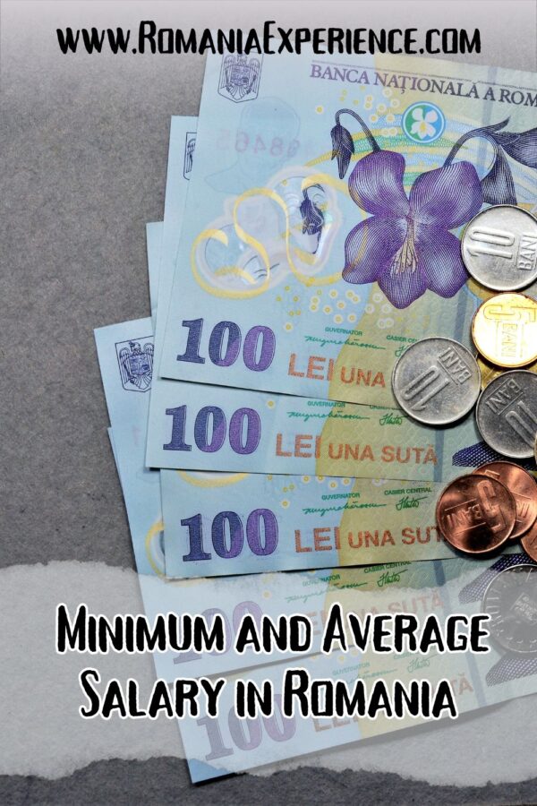 Minimum and Average Salary in Romania