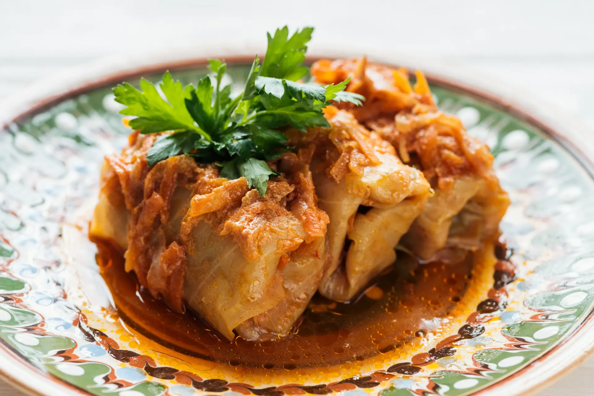 traditional Romanian sarmale for Christmas