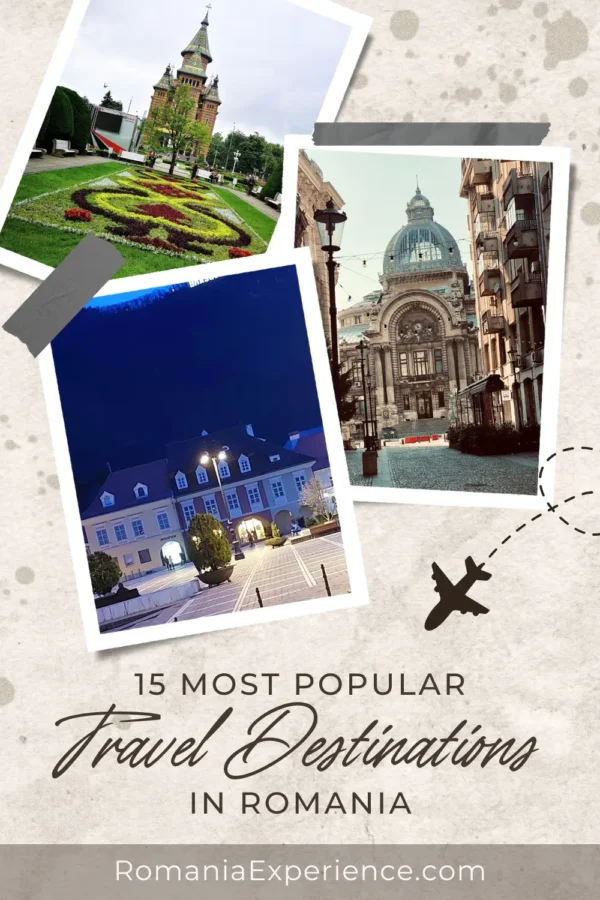 Best Cities in Romania Pinterest Pin