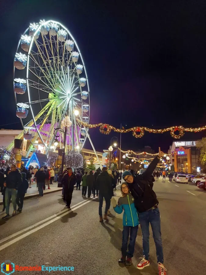 Ferris Wheel at the Craiova Christmas market