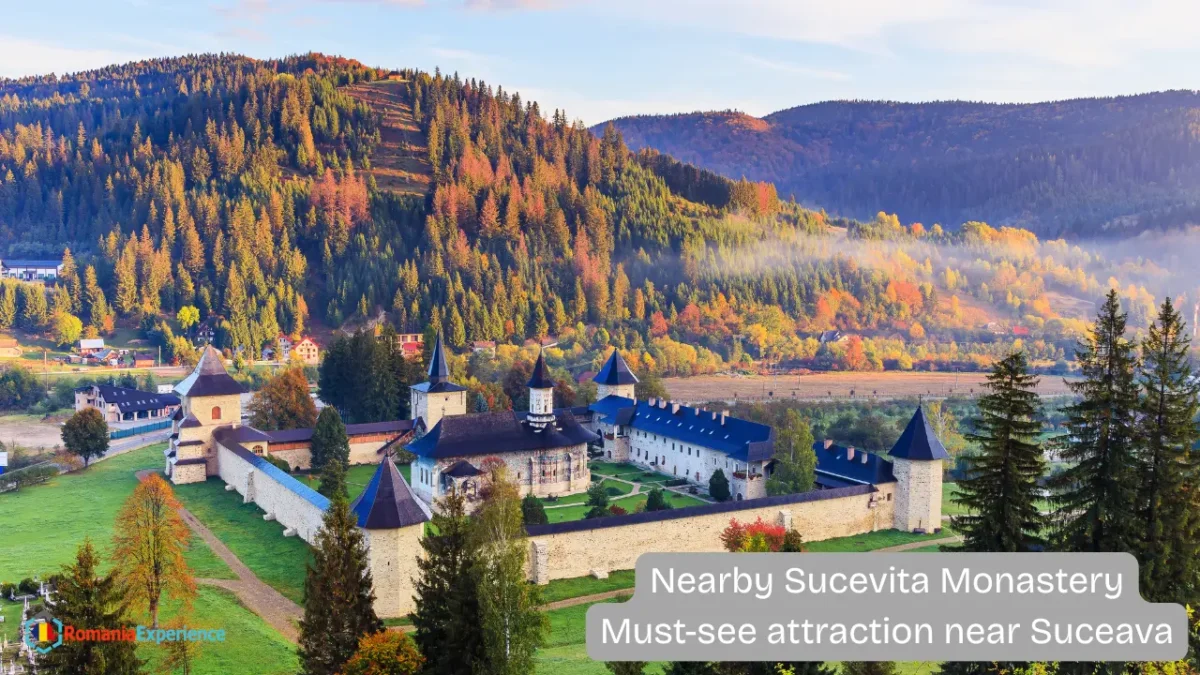 Nearby Sucevita Monastery Must-see attraction near Suceava
