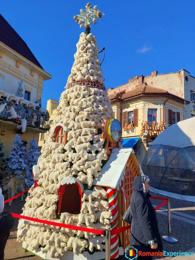 Teddy Bear Christmas tree