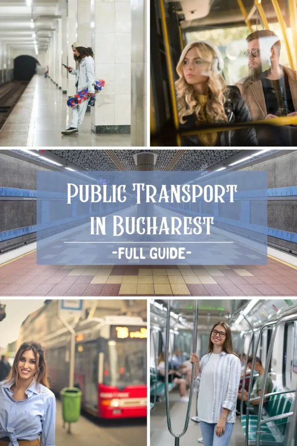 Public Transport in Bucharest Pinterest Graphic