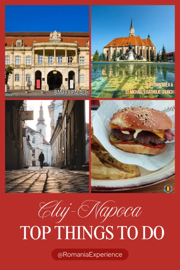 Things to do in Cluj Napoca Pinterest Pin