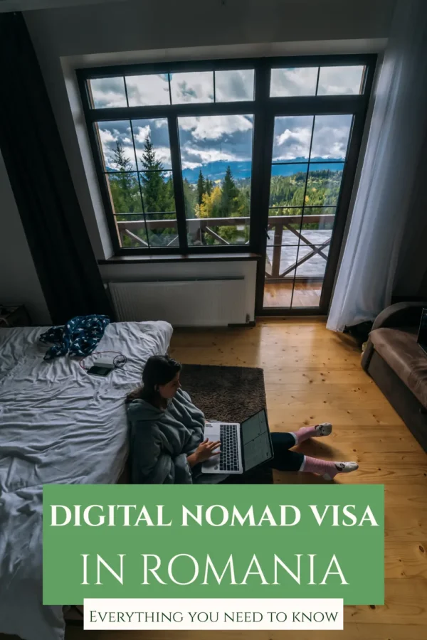 Digital Nomad Visa in Romania Pinterest Pin