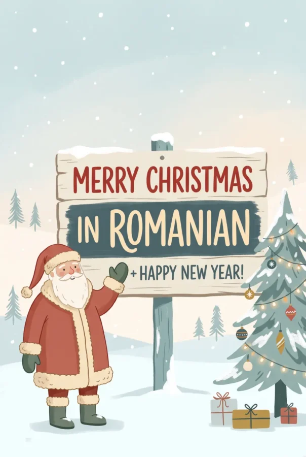 Merry Christmas in Romanian