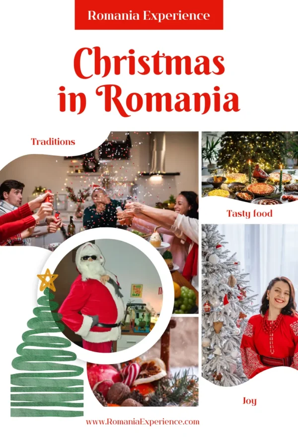 Christmas in Romania Pinterest Pin