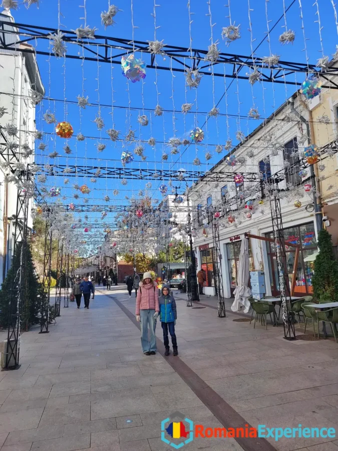 Craiova Christmas Market Early in the day