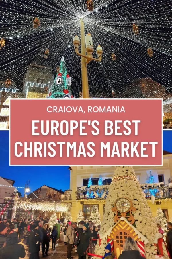 Craiova Christmas Market Pin