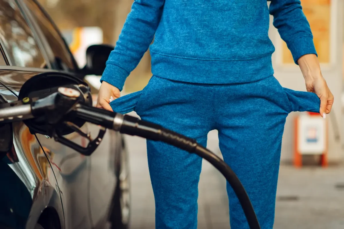 no money for gasoline